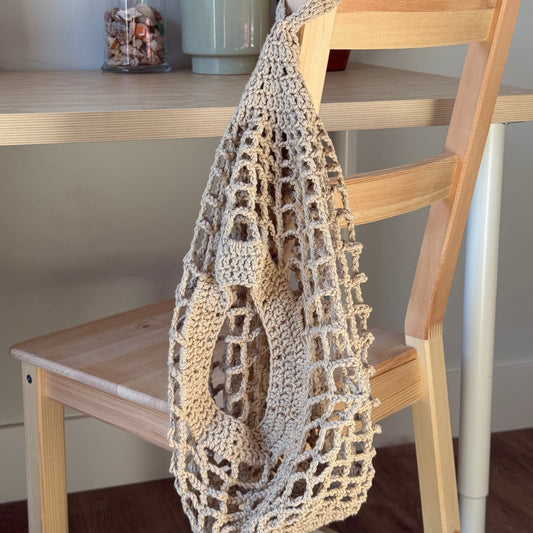 Hanging Crochet Basket