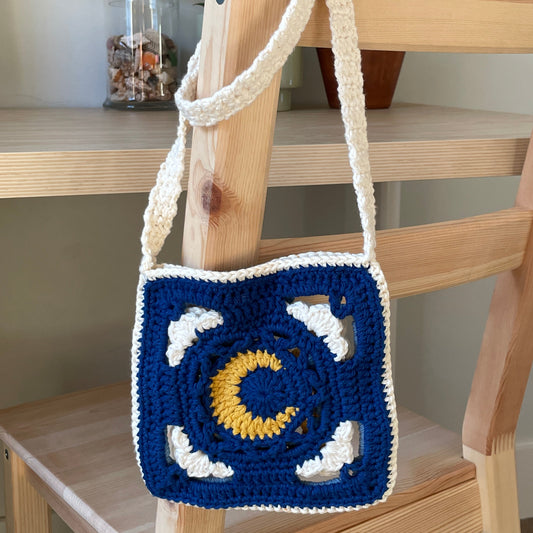 Sun and Moon Shoulder Bag