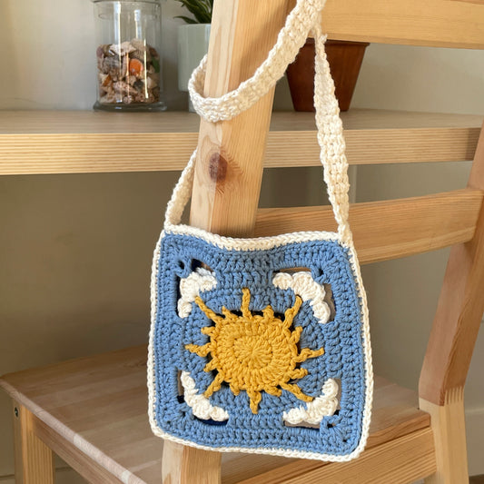 Sun and Moon Shoulder Bag