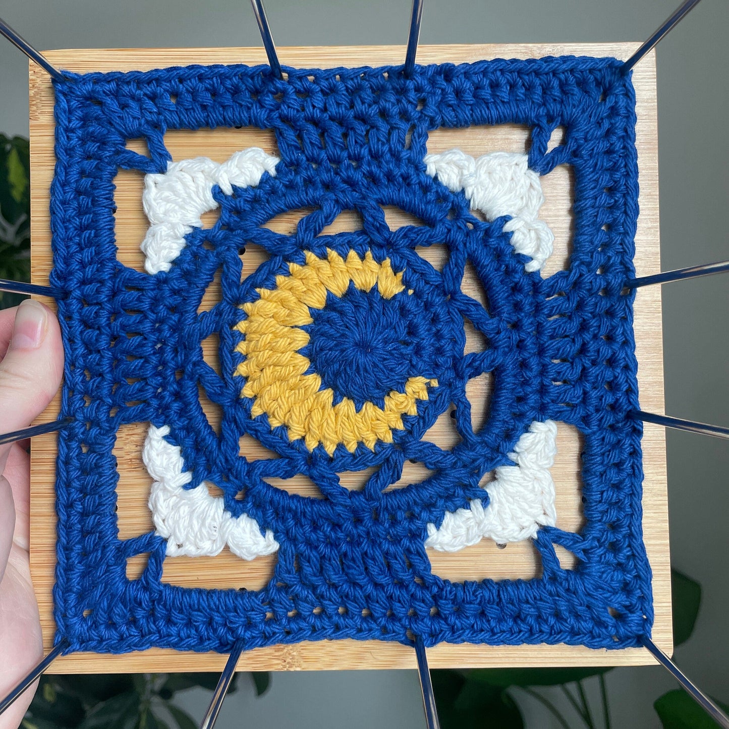 Cloudy Day and Night granny square pattern pack