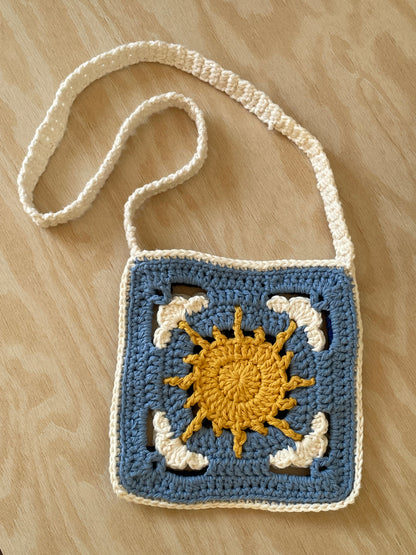 Sun and Moon Shoulder Bag